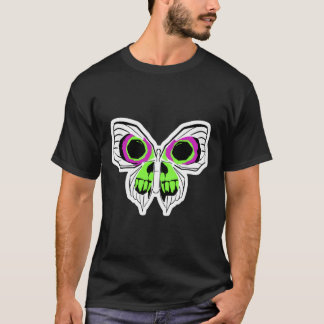 Camiseta Arcane Jinx Monkey Butterfly Tattoo T-Shirt