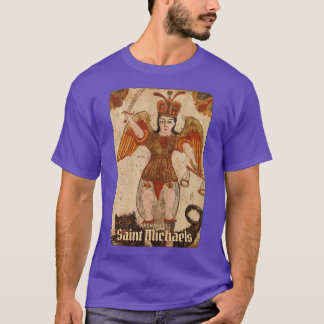 Camiseta Arcángel de arte antiguo Saint Michaels