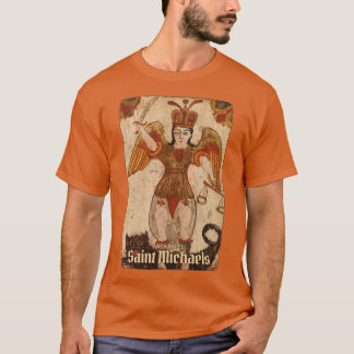 Camiseta Arcángel de arte antiguo Saint Michaels