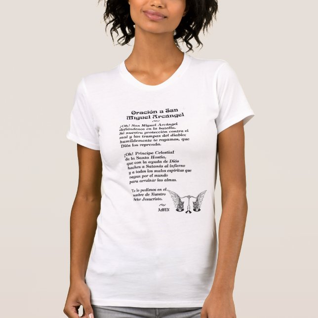 CAMISETA ARCÁNGEL DE SAN MIGUEL (Anverso)