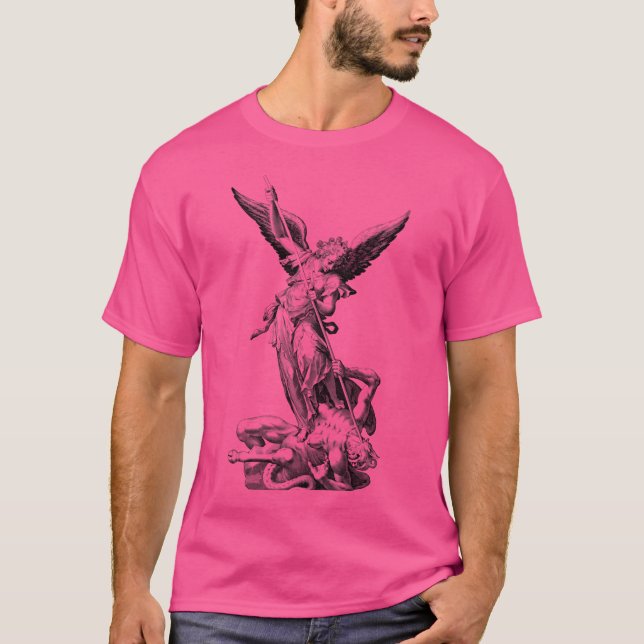Camiseta Arcángel Michael. (Anverso)