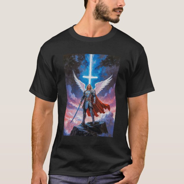 Camiseta Arcángel Miguel (Anverso)