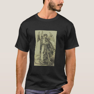 Camiseta Arcángel Miguel Perforando Dragón Satanás Martin S