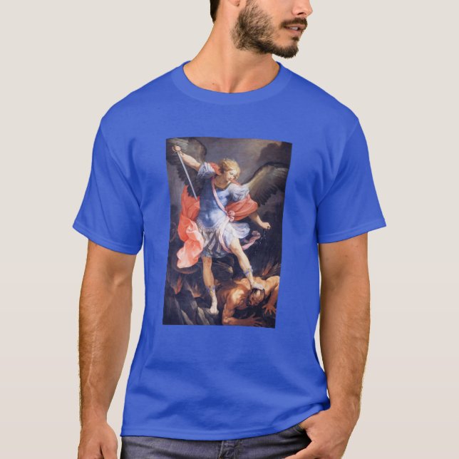 Camiseta Arcángel Miguel Príncipe de los Arcángeles (Anverso)