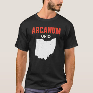 Camiseta Arcanum Ohio EE.UU. EE.UU. EE.UU. Viajes Ohioya