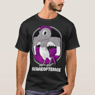 Camiseta Archaeopterace Asexual Archaeopteryx Lgbtq Gay Pri