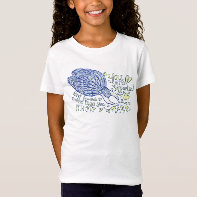 Camiseta Archangel Michael Love & Support Personalizado Shi (Anverso)