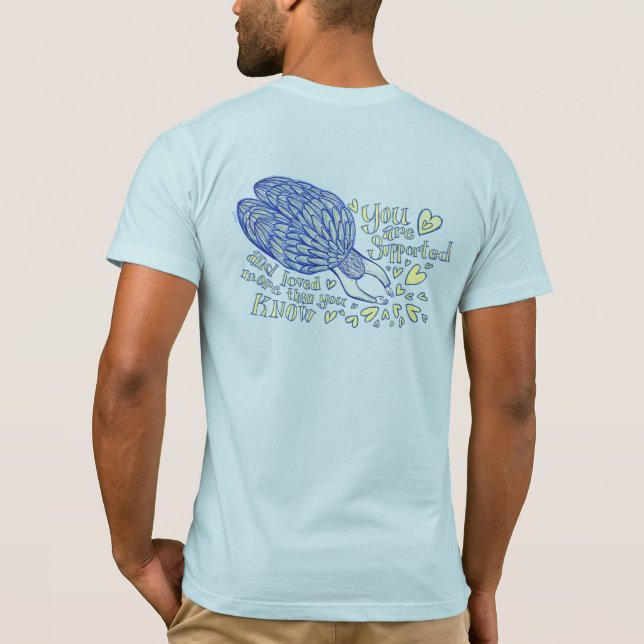 Camiseta Archangel Michael Love & Support Personalizado T-S (Reverso)