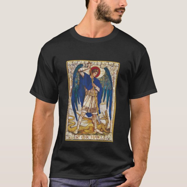 Camiseta Archangel Michael Saint (Anverso)
