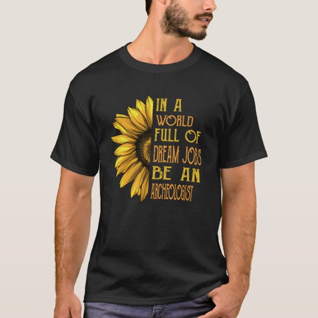Camiseta Archeologis de girasol (Anverso)