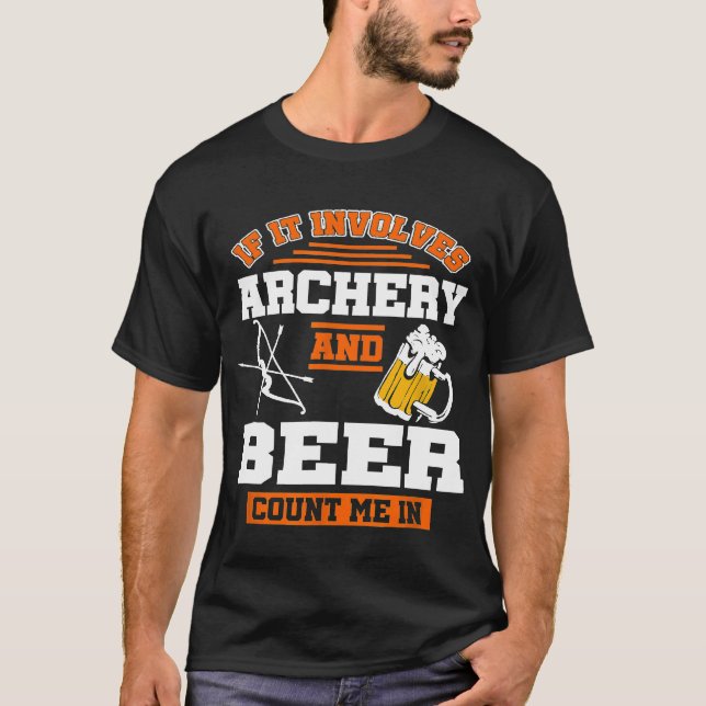 Camiseta Archer Archery Bowhunter (Anverso)