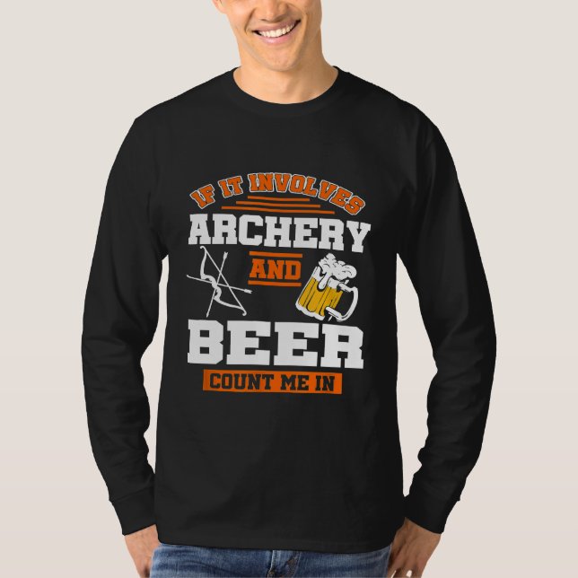 Camiseta Archer Archery Bowhunter (Anverso)