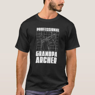 Camiseta Archer, arquero de arcos de barro de abuelo profes