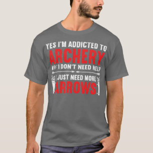 Camiseta Archer Arrow Bow caza tiro con arco de regalo depo