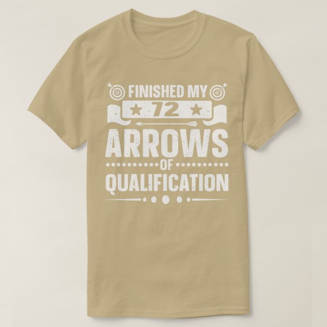 Camiseta Archer Arrow Bow caza tiro con arco de regalo depo (Diseño del anverso)