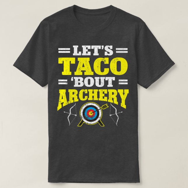 Camiseta Archer Arrow Bow caza tiro con arco de regalo depo (Diseño del anverso)
