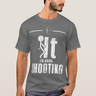 Camiseta Archer Arrow Bow caza tiro con arco de regalo depo