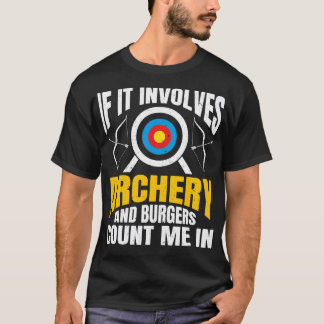Camiseta Archer Arrow Bow caza tiro con arco de regalo depo
