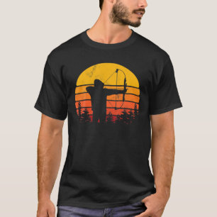Camiseta Archer Chica Bow Vintage Retro Sunset