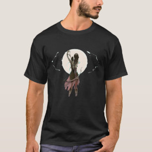 CAMISETA ARCHER CHICA DIBUJAR LA FLECHA DE LA FLECHA SOBRE