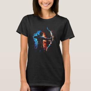 Camiseta Archer Flames Arquero Deportivo Retro