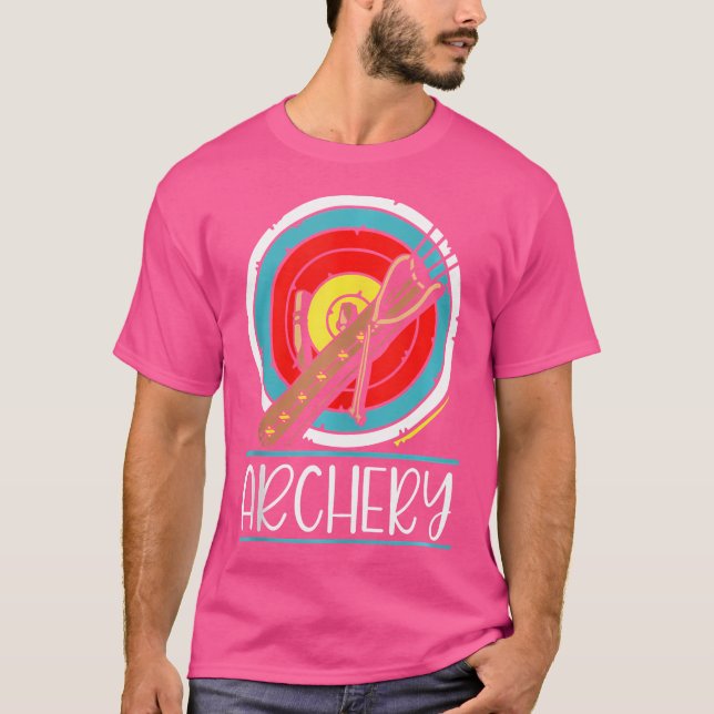 Camiseta Archer Hobby Archer Bow Arrow (Anverso)