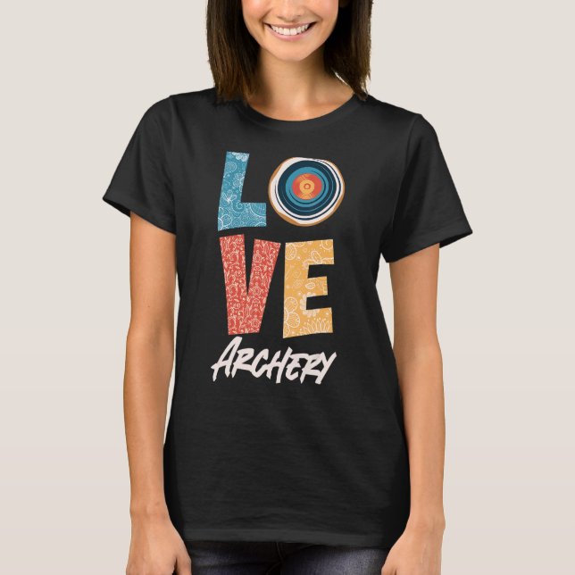 Camiseta Archer Love Target Archery 1 (Anverso)