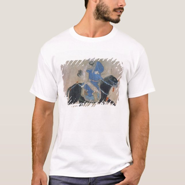 Camiseta Archer mongol a caballo (Anverso)