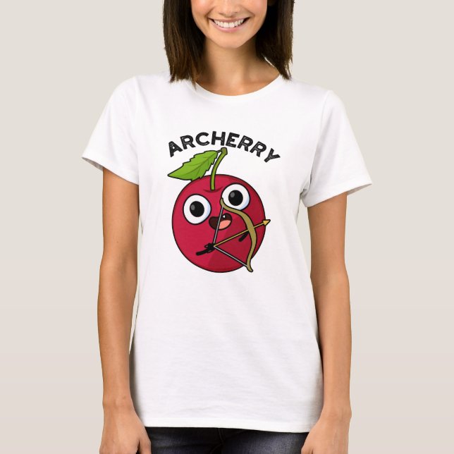 Camiseta Archerry Funny Fruit Archery Pun (Anverso)