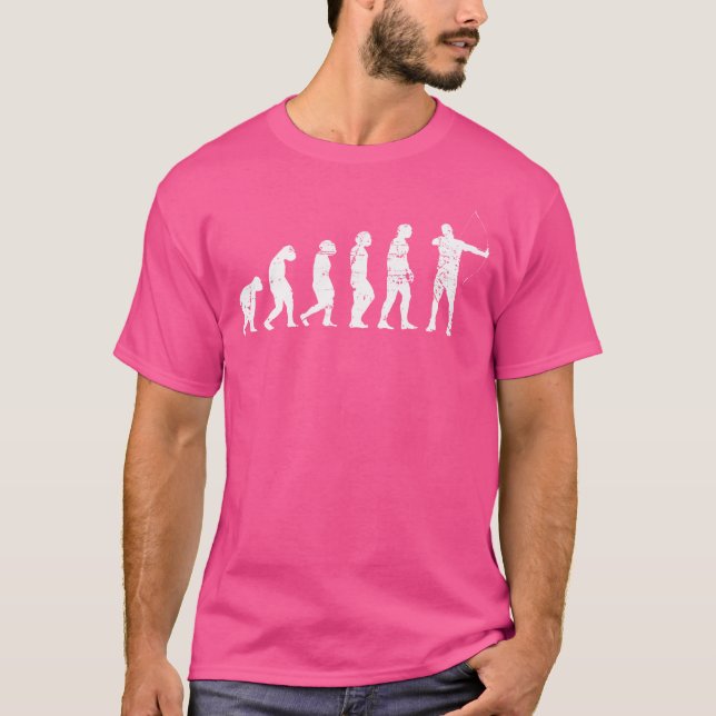 Camiseta Archers Evolution Archery Arrow Bow Sport (Anverso)