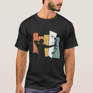 Camiseta Archery Arrow Bow Vintage Retro