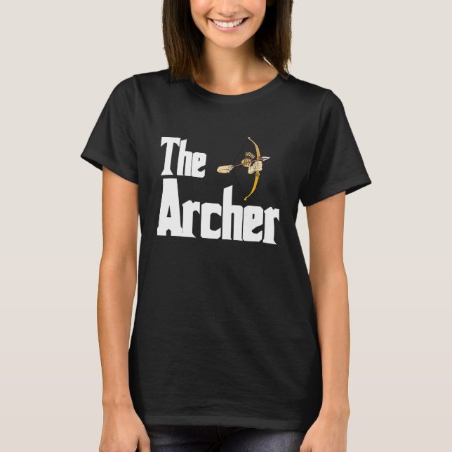Camiseta Archery  Arrow Men Shooting Club Bow (Anverso)