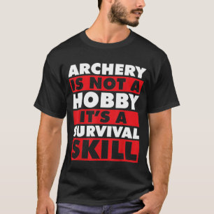 Camiseta Archery Bow Hunting Self Defense Survival Guns