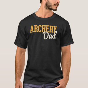 Camiseta Archery Dad Bow Y Arrow Fathers Day Archer 2