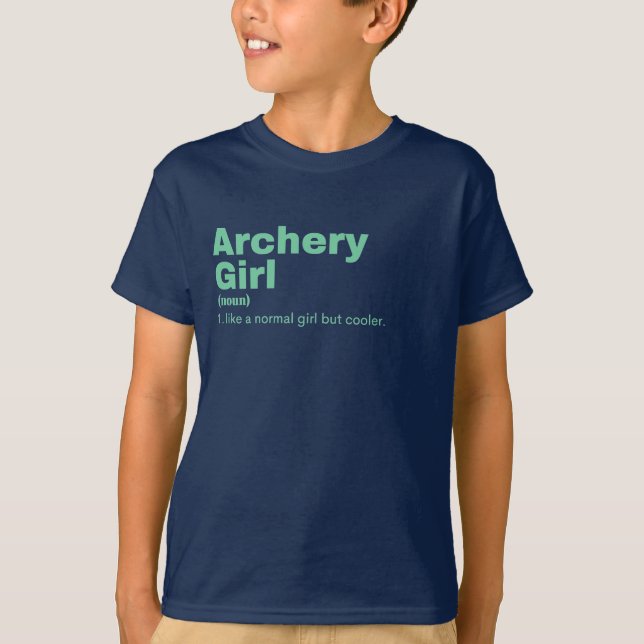 Camiseta Archery Girl - Archery (Anverso)