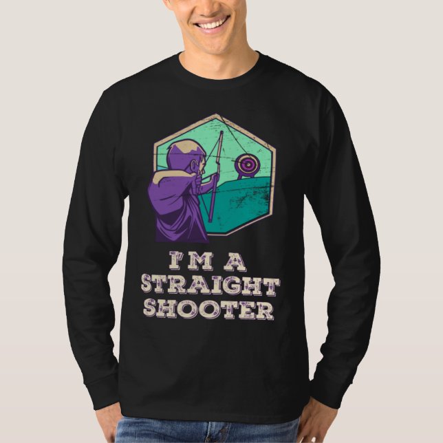 Camiseta Archery Humor Target Arrow  Bowman Bow Archer (Anverso)