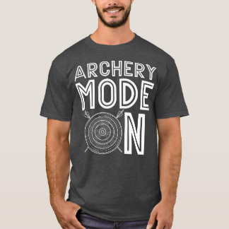 Camiseta Archery Mode On Arrow Target Shooting Sports Hunti