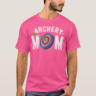 Camiseta Archery Mom Bow Arrow Disparando a mujeres cazador