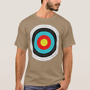 CAMISETA ARCHERY OBJETIVO FITA BOW Y ARROWS