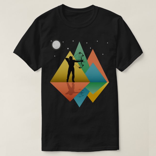 Camiseta Archery Retro (Diseño del anverso)