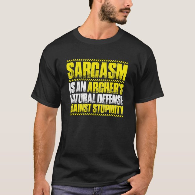 Camiseta Archery Sarcasm Archer (Anverso)