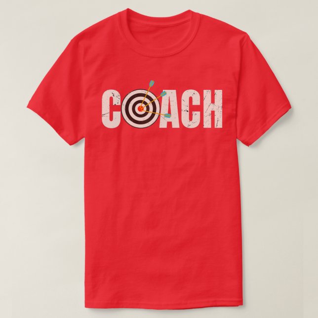 Camiseta Archery Target  for Traditional Archery Coach  (Diseño del anverso)