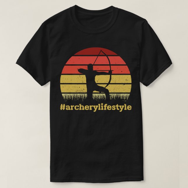 Camiseta archerylife Archery Bow Archer (Diseño del anverso)