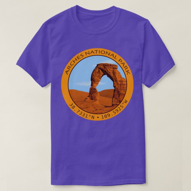 Camiseta Arches National Park Premium 1 (Diseño del anverso)
