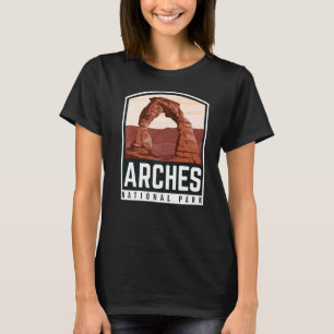 Camiseta Arches Parque Nacional del Estado Familia Vacacion