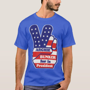 Camiseta Archie Bunker es presidente