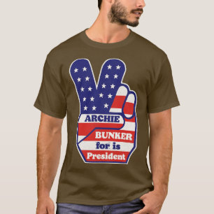 Camiseta Archie Bunker es presidente