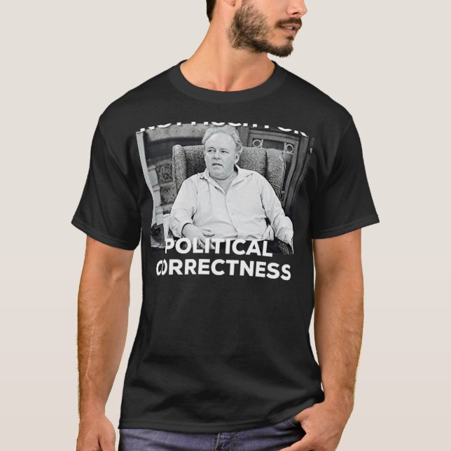 Camiseta Archie Bunker Funny Conservative R-R-E-P-U-B-L-I-C (Anverso)