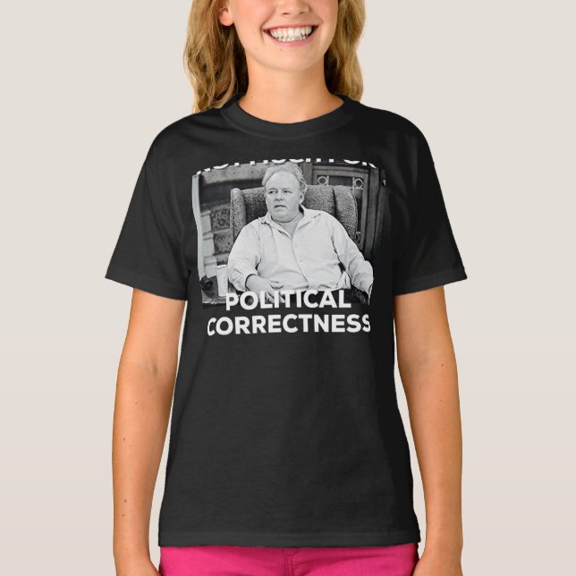 Camiseta Archie Bunker Funny Conservative R-R-E-P-U-B-L-I-C (Anverso)
