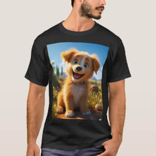 Camiseta Archie - Cachorro de recuperación de laboratorio a